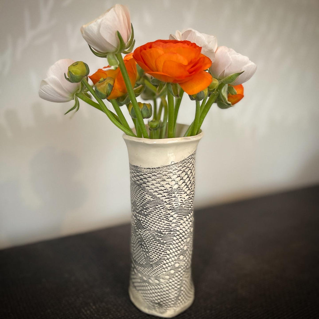 JRN Pottery - Reptilian Stocking Vase