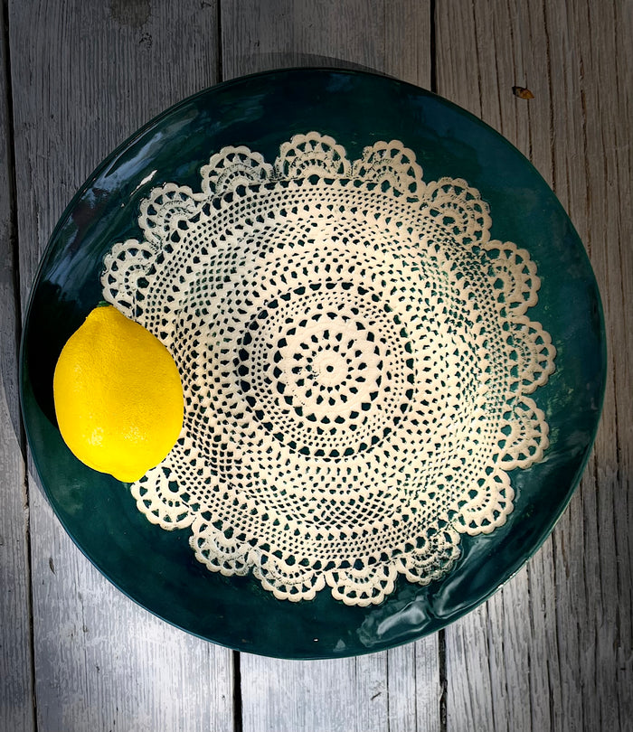 JRN - Bleen Crochet Platter