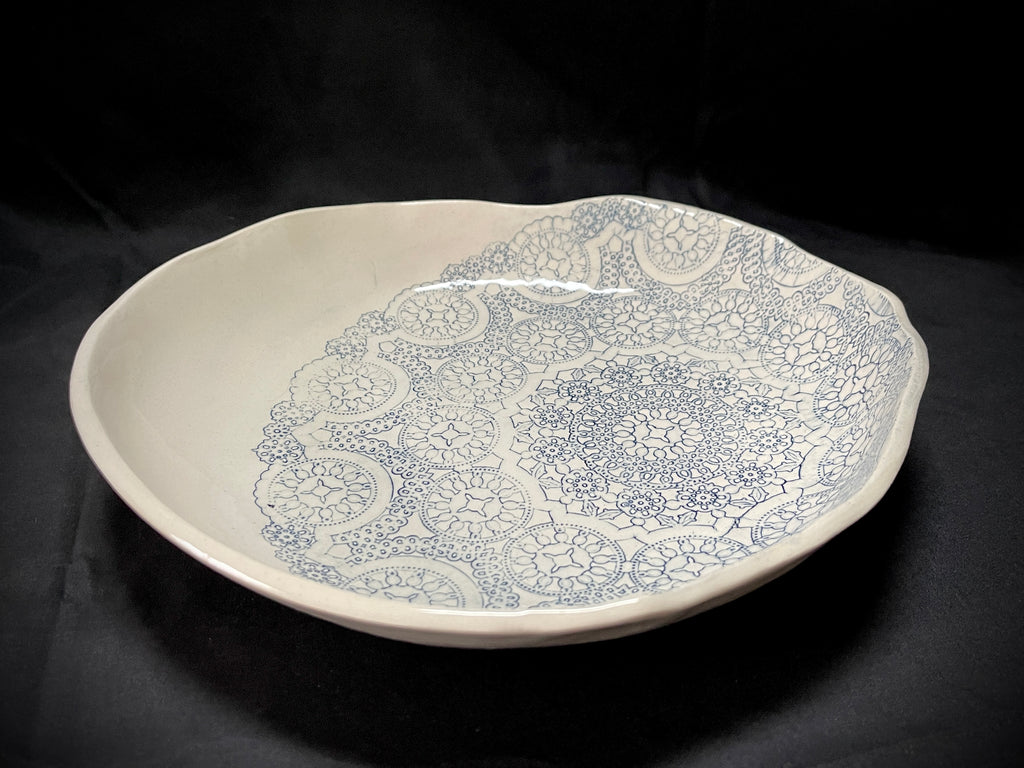 JRN Pottery- Paper Doily Bowl