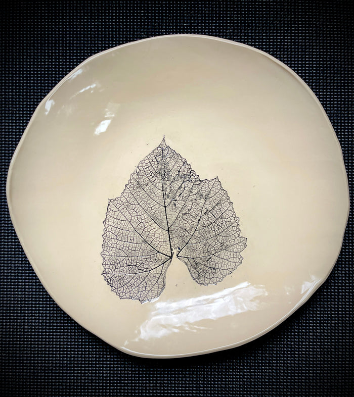 JRN Pottery Wild Grape Leaf Bowl